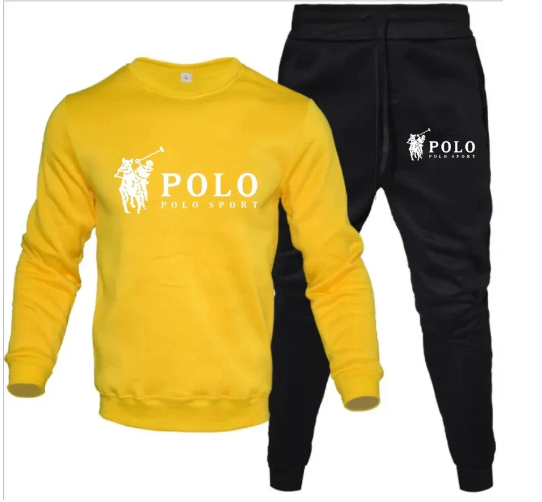 Designer Tracksuit Set with Hoodie and Pants (One Set)