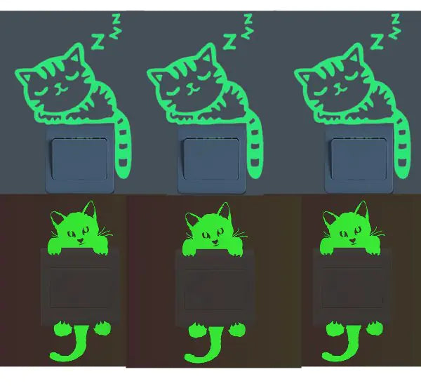 Glow-in-the-Dark Stickers and Switch Decor