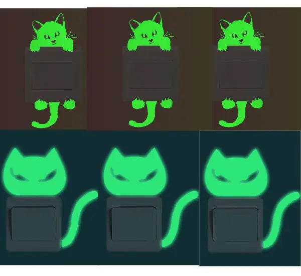 Glow-in-the-Dark Stickers and Switch Decor