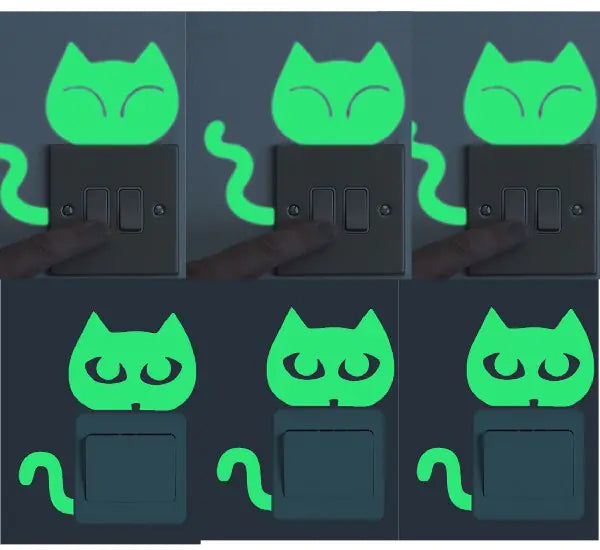 Glow-in-the-Dark Stickers and Switch Decor