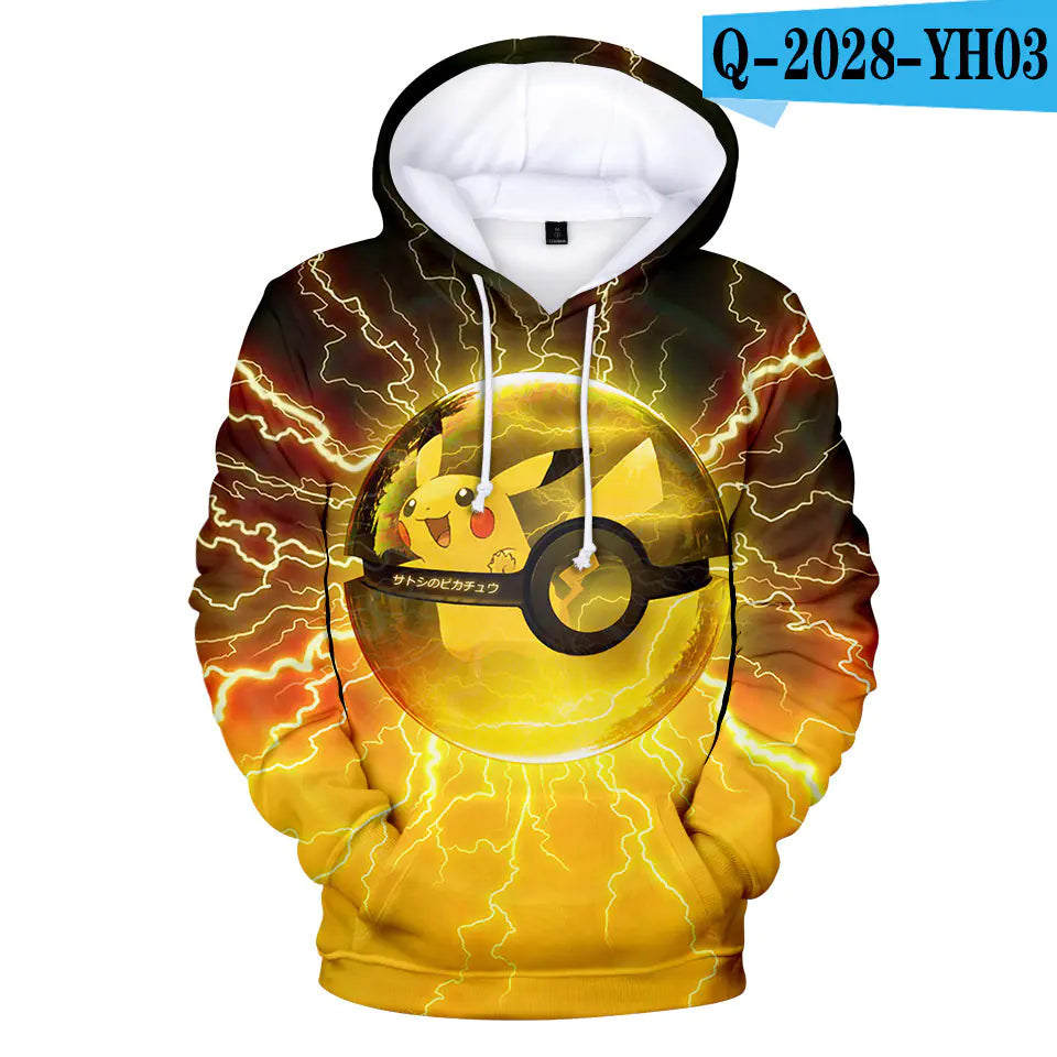 Pokemon Hoodie with Multiple Styles