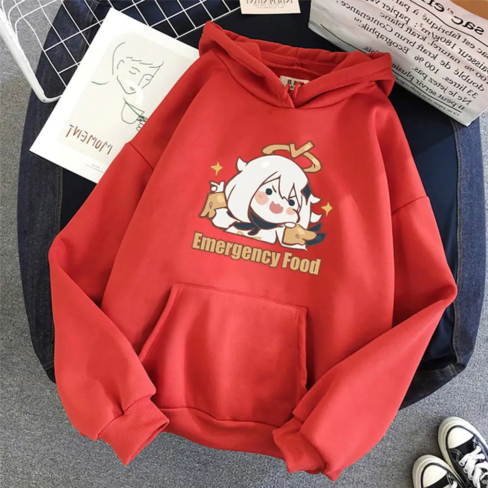 Cute Cartoon Women's Casual Hoodie