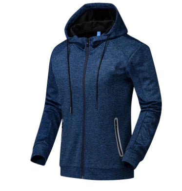 Autumn Winter Hooded Loose Sweatshirt Cardigan