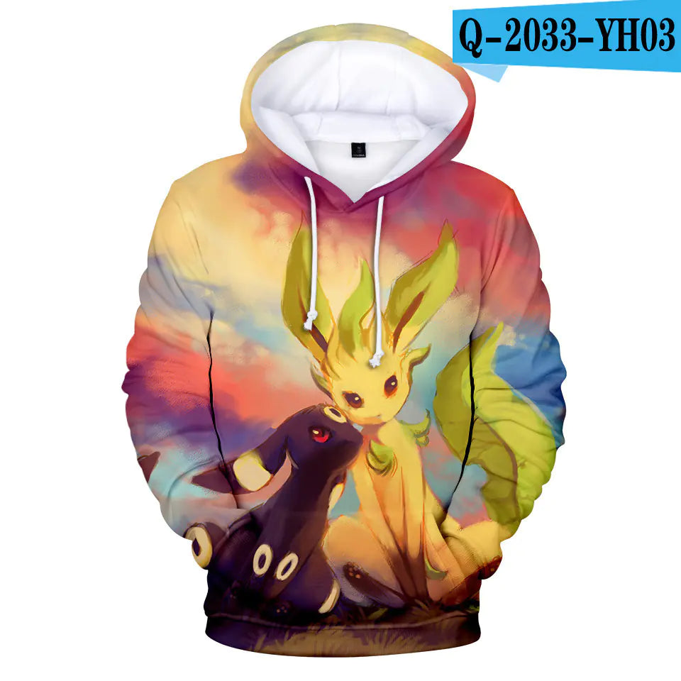 Pokemon Hoodie with Multiple Styles
