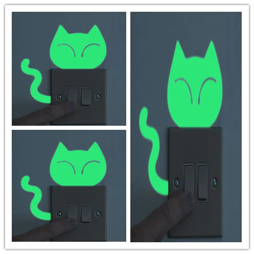 Glow-in-the-Dark Stickers and Switch Decor