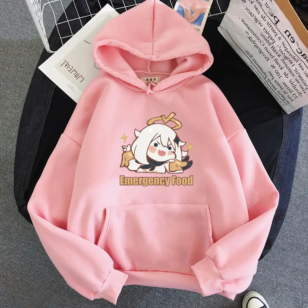 Cute Cartoon Women's Casual Hoodie
