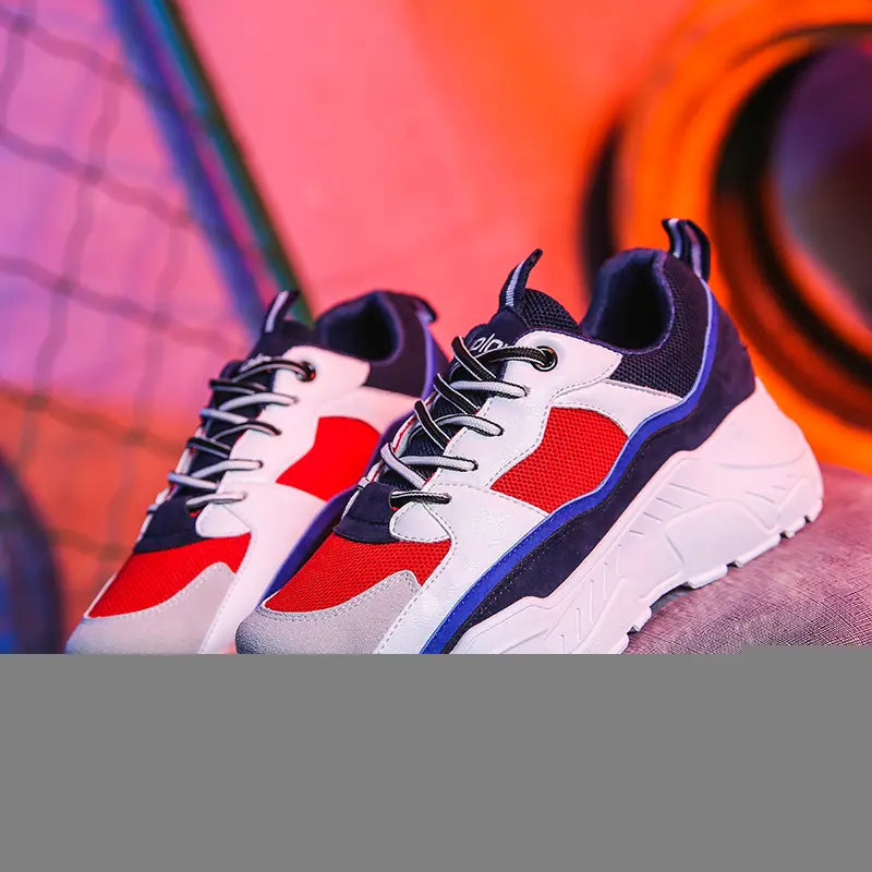 Korean Style Women's Casual Dad Sneakers for Spring/Summer