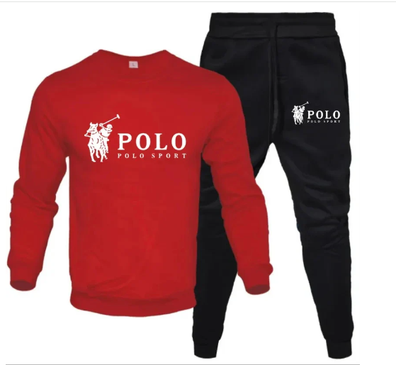 Designer Tracksuit Set with Hoodie and Pants (One Set)