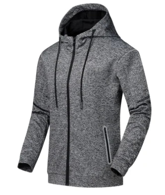 Autumn Winter Hooded Loose Sweatshirt Cardigan