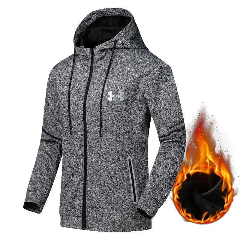 Autumn Winter Hooded Loose Sweatshirt Cardigan