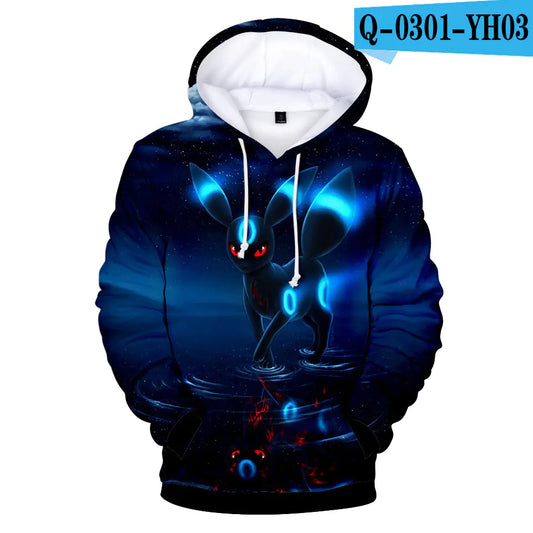 Pokemon Hoodie with Multiple Styles